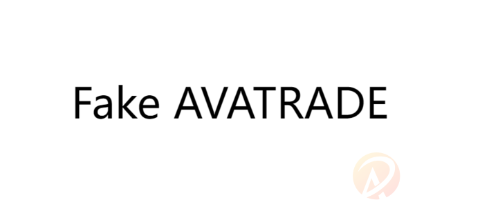 Fake AVATRADE · 假冒AVATRADE